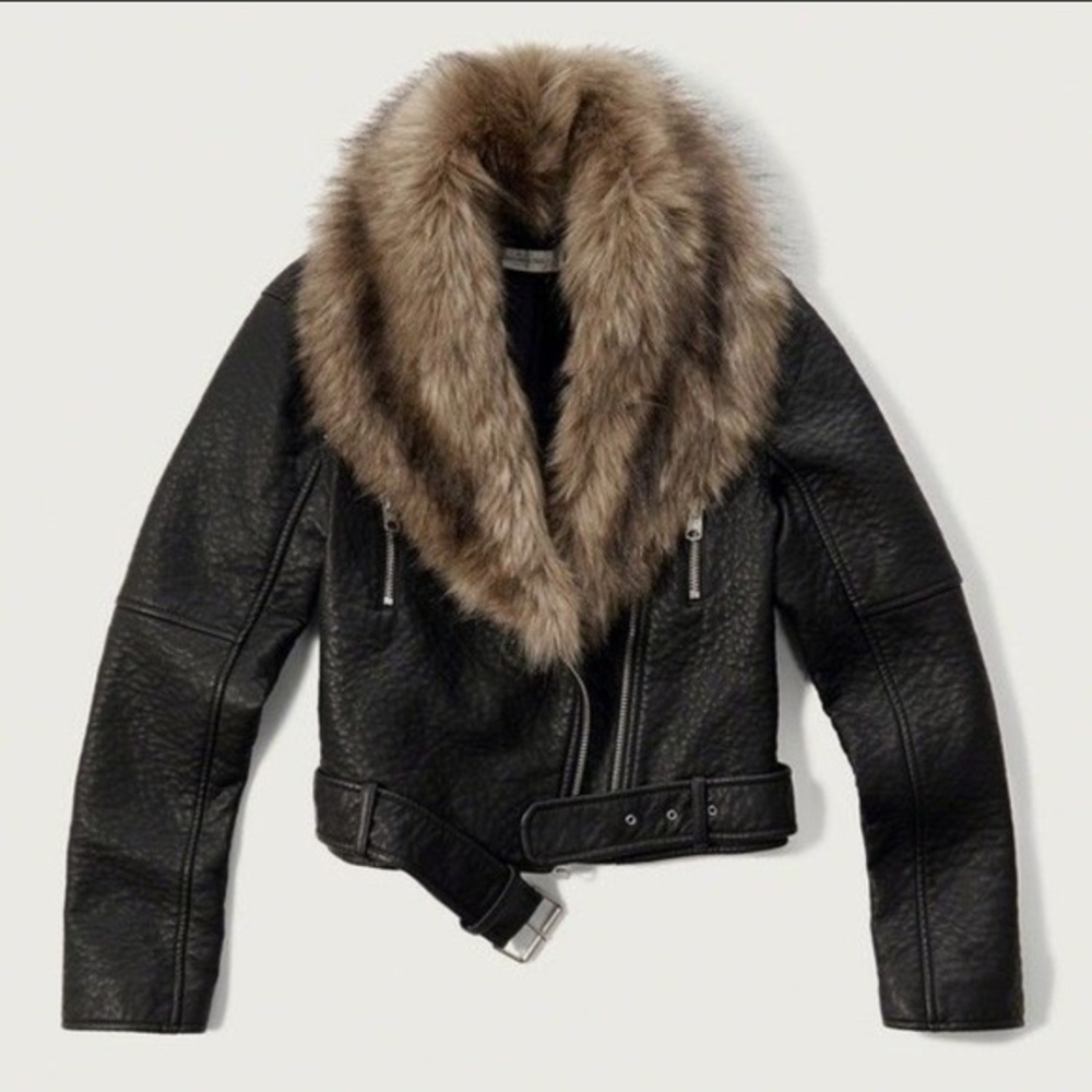 Abercrombie & Fitch moto jacket